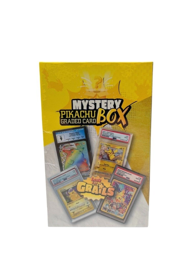Pokémon Mystery Box Pikachu Graded Card Edition