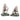 Gollum and Sméagol figurines set of 2 13cm | The Lord of the Rings-Cata-Collect